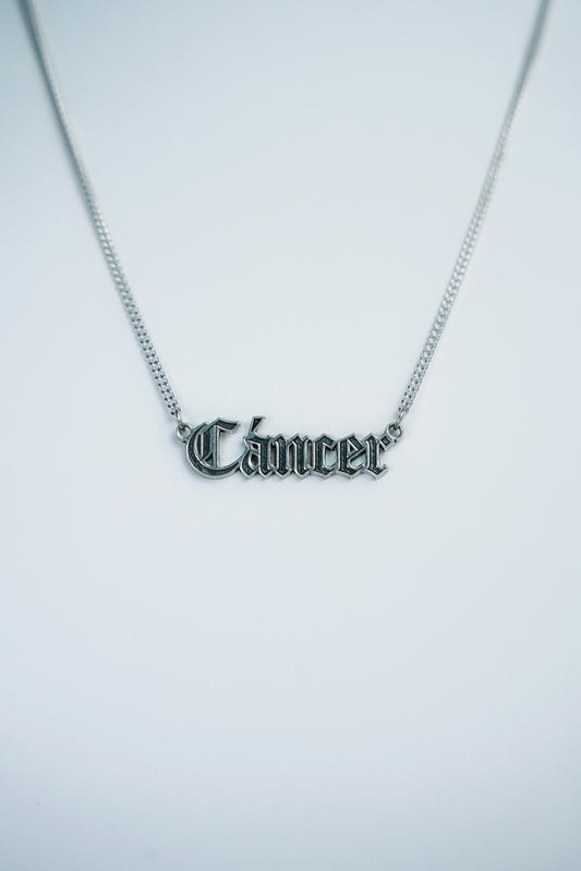 Collar Cáncer - 99.9% Plata pura