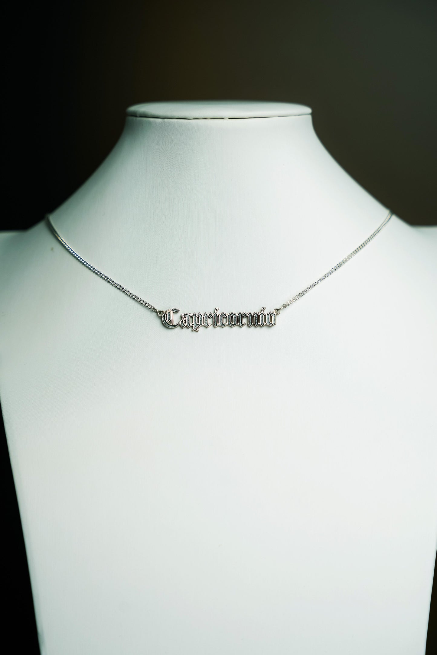 Collar Capricornio - 99.9% Plata pura