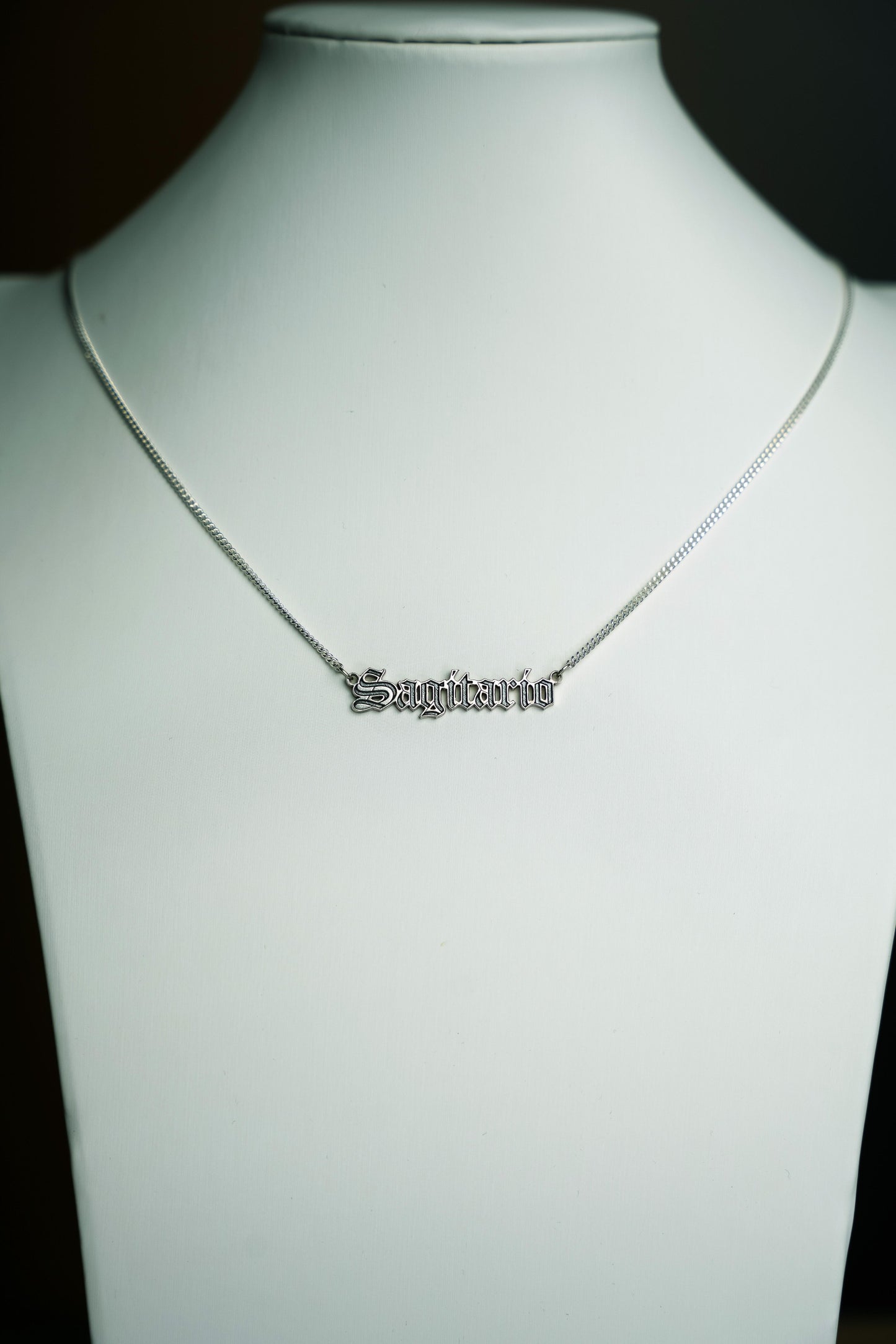 Collar Sagitario - 99.9% Plata pura