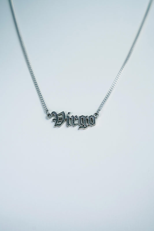 Collar Virgo - 99.9% Plata pura